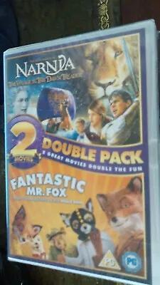 Chronicles Of Narnia Voyage Of The Dawn Treader/Fantastic Mr Fox DVD New NO CASE • £1.99