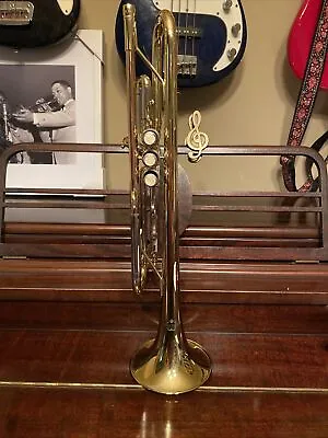 Kaizer Trumpet B Flat Bb Gold Lacquer- No Mouthpiece- Almost Perfect Condition- • $250