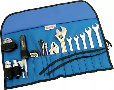 Cruztools Econokit H1 Motorcycle Roll Up Tool Kit Hex Torx Keys Pliers • $89.95