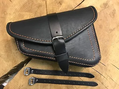 $128.79 • Buy Tool Bag Leather Real Leather Black Orange Black Vrod V - Rod V Rod New