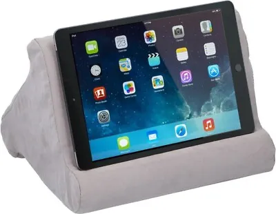 UK IPad Laptop Holder Tablet Multi-Angle Soft Pillow Lap Stand Phone Cushion NEW • £10.60