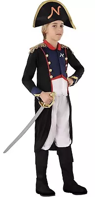 NEW Kids Deluxe Napoleon / French / Military Costume - Fancy Dress - Age 10-12 • £24.99