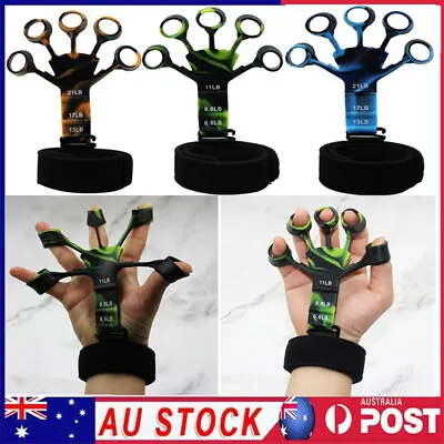 $3.69 • Buy Finger Exerciser Strength Gripper Forearm Trainer Hand Grip Strengthener Therapy