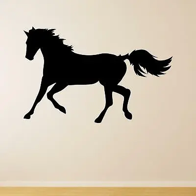 £4.84 • Buy Horse Silhouette V3 Wall Sticker Decal Animal Kids Nursery Bedroom Home