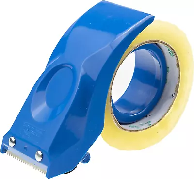 PROSUN Easy-Mount 2 Inch Tape Gun Dispenser Packing Packaging Sealing Cutter Blu • $15.38