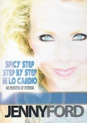 Jenny Ford Dvd 3 Workouts Spicy Step Hi Lo Cardio New & Step By Step Aerobics • $12.99