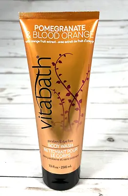 Vitabath Pomegranate & Blood Orange Body Wash 10oz Paraben/Dye Free • $16.44