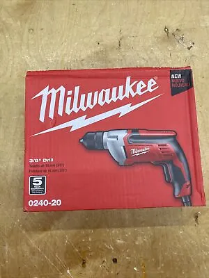 Milwaukee 0240-20 3/8 Inch Drill With Metal Keyless Chuck • $79.99