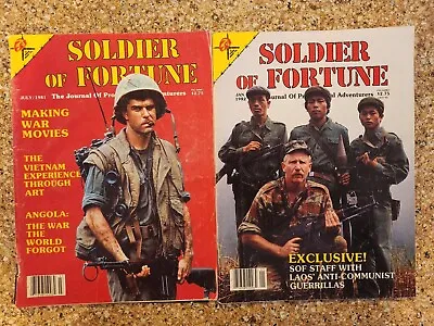 Soldier Of Fortune Magazine Lot Of 2 Vintage • $12