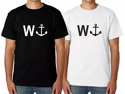 £8.99 • Buy Men's W ANCHOR WANKER Tshirt Funny Slogan T Shirt Short Sleeve Gift Idea Prank
