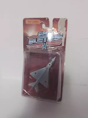 Matchbox Skybusters MIG21 Soviet 1988  With Card Back Open • $12