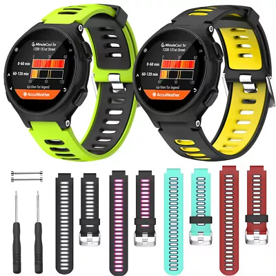 Soft Silicone Replacement Watch Band Strap For Garmin Forerunner 735XT Watch  AU • $17.56