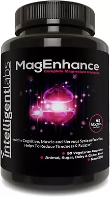 Magenhance Magnesium Supplement By  Magnesium-L-Threonate Complex With Magnesiu • £32.98