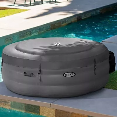 Intex 28481E Simple Spa 77in X 26in Inflatable Hot Tub With Filter Pump And... • $775