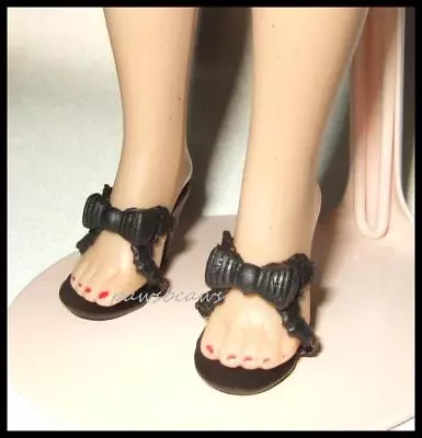 Tonner Authorized Black LITTLE MISS REVLON High Heels SHOES Fit Jill • $15.99