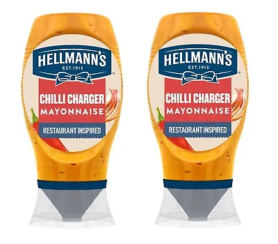 Hellmann's Chilli Charger Mayo Spicy Mayonnaise 250ml  PACK OF 2 • £9.95