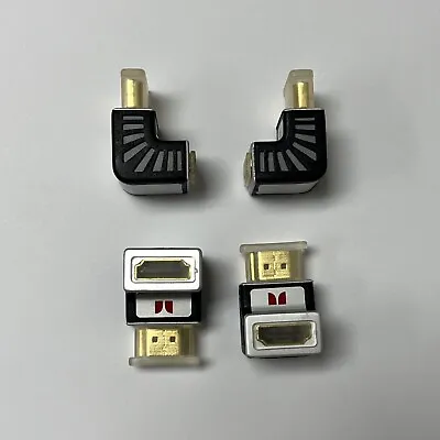 4-Pack Of Monster Ultra-High Performance HDMI Right-Angle Adapter  • $2.95