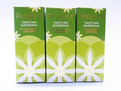 3 Pacifica Tahitian Gardenia Perfume Spray 1 Fl Oz 29ml Vegan Clean • $47.96
