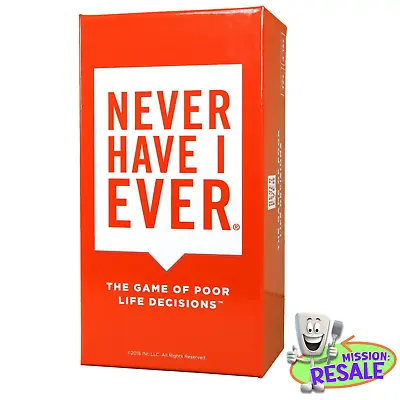 Never Have I Ever: The Game Of Poor Life Decisions CLASSIC - BRAND NEW SEALED • $42.27