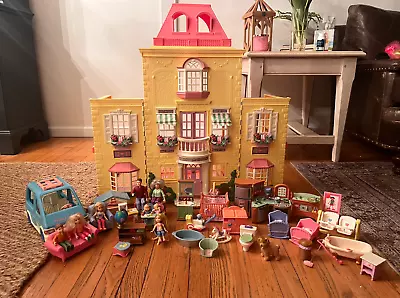 Fisher Price 2005 Mattel Loving Family Grand Mansion Twin Time Dollhouse House • $215