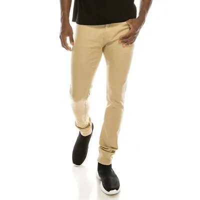 Victorious Men's Super Skinny Fit Stretch Colored Denim Jeans Pants • $34.95
