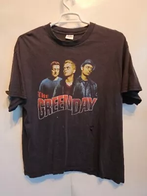 Vtg Rap Green Day American Concert Tour T Shirt Men’s XL Billie Joe Armstrong • $94.95