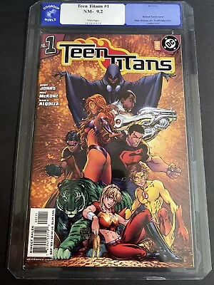 Teen Titans 1 Michael Turner Variant Cover. CGG 9.2 NM-. DC 2003 • $45