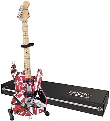 Minature Guitars Ax Heaven EVH-001 Red-White-Black Mini Replica Guitar Van Halen • $137.37