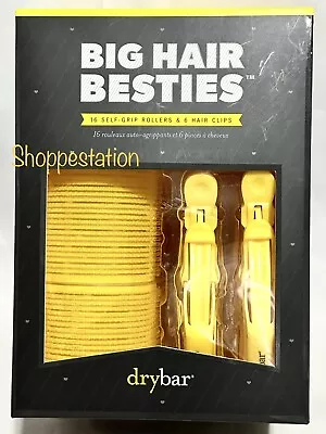 DryBar Big Hair Besties Set 16 Self Grip Rollers & 6 Hair Clips New In Box • $37