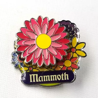 Mammoth Mountain Turnable Daisy Flower Enamel Flowers Lapel Pin Souvenir  • $13.99