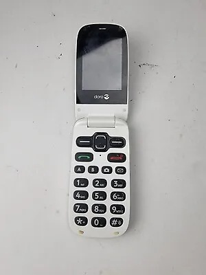 $20.49 • Buy Doro PhoneEasy 626 - Black And White ( Consumer Cellular ) Flip Phone