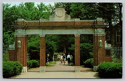 Athens OH University Of Ohio Old Gate Postcard • $3.24