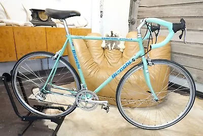 Rare Vintage Bianchi Campione D' Italia 59cm Cinelli Campagnolo Bicycle Road  • $1299.99