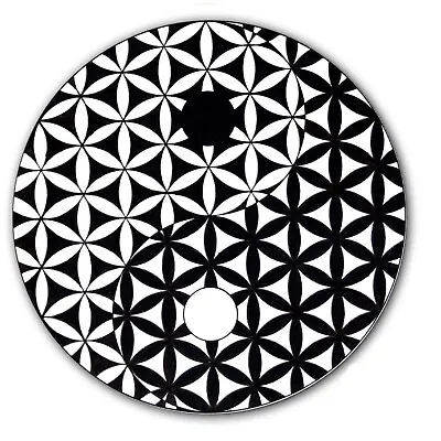 Sacred Geometry #3 Symbolic Slipmat Turntable 12  LP Record Player DJ Audiophile • $12.79