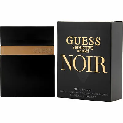 £22.74 • Buy Guess Seductive Homme Noir 100ml Eau De Toilette Spray Brand New & Sealed