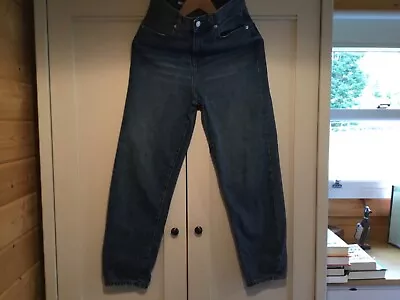 Mango Rachel Denim Blue Barrel Leg Jeans Size EUR 36 UK 8 • £3