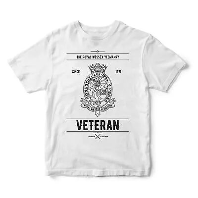 P.I.G HM British Armed Forces The Royal Wessex Yeomanry Veteran *034* T-shirt • $25.26