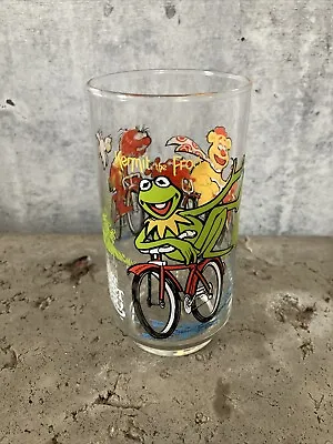 Kermit “The Great Muppet Caper” Collector’s Glass - McDonald’s 1981 • $15.65