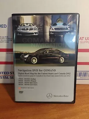 Mercedes-Benz Command Navigation DVD Map 2007 US/Canada Version BQ6460229 • $29.99