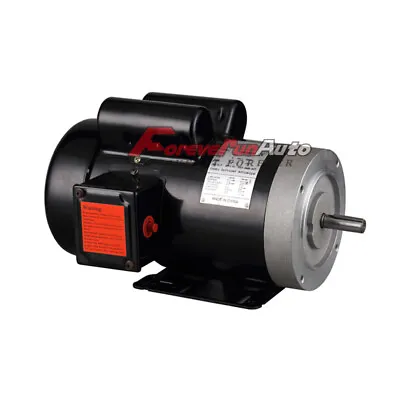 New 2 HP Electric Motor 56C Single Phase TEFC 115/230 Volt 3450 RPM • $188