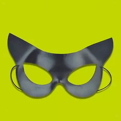 Cat Mask Halloween Masquerade Mask Dress Up Theme Costume Accessory Party • $15.08
