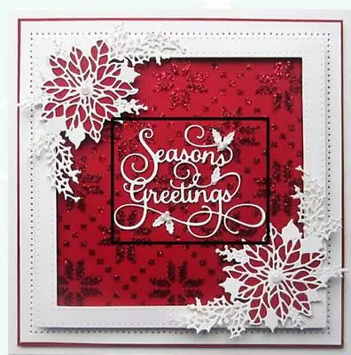 Decor Christmas Dies Metal Cutting Dies Lace Dies Scrapbooking Arrival Craft Die • £3.18