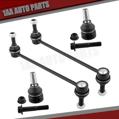 4th Front Lower Ball Joints Bar End Links Fits Ford Mustang 05-10 K80899 No Boss • $32.97