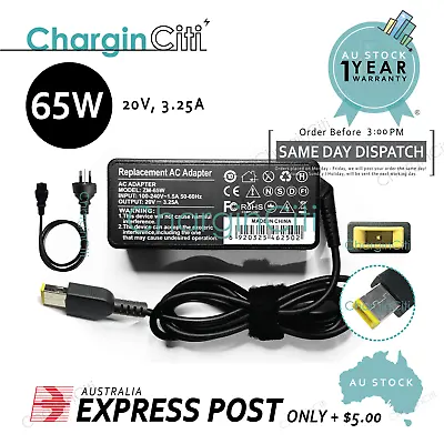 Laptop AC Adapter Charger Power Cord For Lenovo Thinkpad E540 E531 E431 E440 CO • $17.99