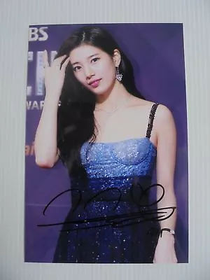 Suzy Bae Miss A 4x6 Photo Korean Actress KPOP Auto Signed USA Seller SALE Y5 • $14.99