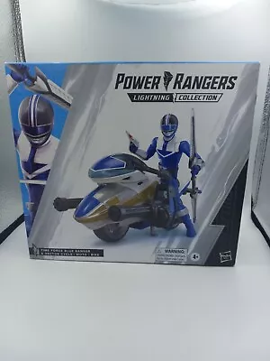 Hasbro MMPR Lightning Collection Time Force Blue Ranger And Vector Cycle • $15.60