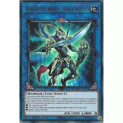 £5.75 • Buy MAMA-EN073 Black Luster Soldier - Soldier Of Chaos : Ultra Rare : 1st Ed YuGiOh