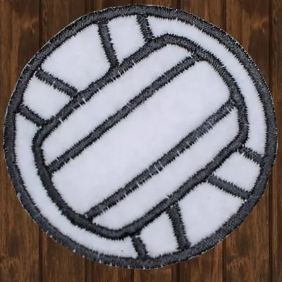 Volleyball Embroidered Patch 2  — Iron On • $4.75