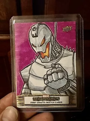 2022 Upper Deck Marvel Beginnings Vol. 2 Series 1 Ultron 1/1 First Draft Sketch • $399.99