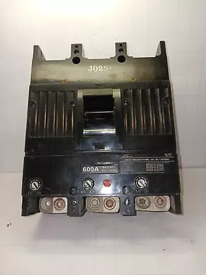 General Electric 600 Amp Circuit Breaker 3 Pole 600 Vac Tjk636600 • $809.99